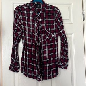 Rails red, white, and blue flannel